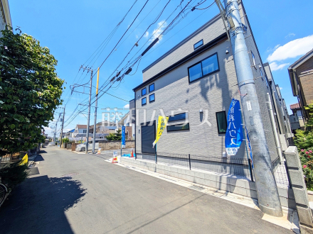 接道状況および現場風景　【東村山市久米川町２丁目】／撮影日2026/05/14