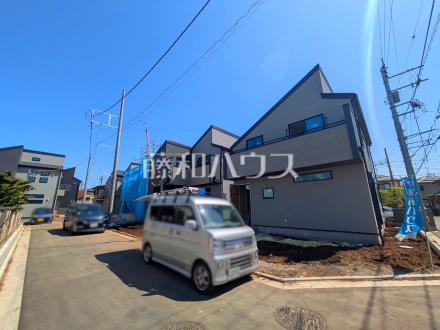 接道状況および現場風景　【東村山市久米川町２丁目】／撮影日2026/04/11