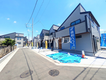 接道状況および現場風景　【東村山市久米川町２丁目】／撮影日2026/05/14