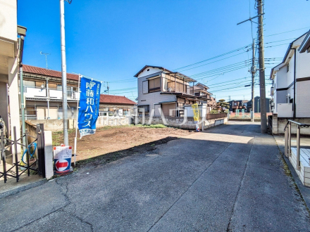 接道状況および現場風景　【東久留米市中央町６丁目】 平日のご案内も可能です。まずはお気軽にお問合せ下さいませ。 ／撮影日2026/03/05