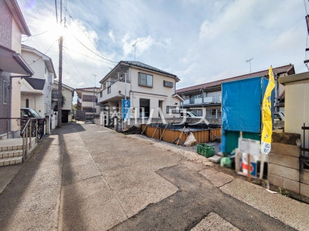 接道状況および現場風景　【東久留米市中央町６丁目】／撮影日2026/04/10