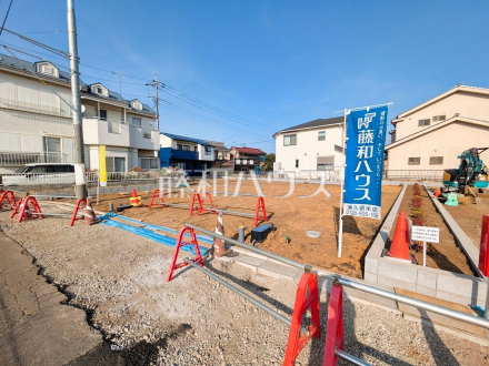接道状況および現場風景　【東久留米市前沢１丁目】物件より15分圏内・学校・スーパー揃う好住環境♪／撮影日2026/03/24