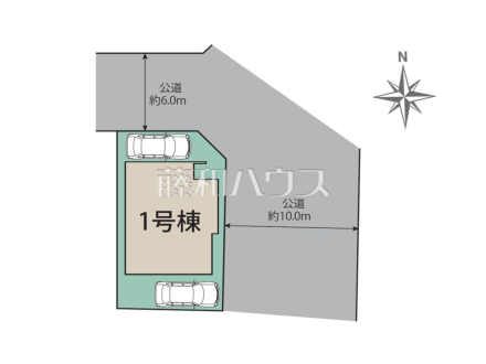 全体区画図　【春日井市気噴町北２丁目】