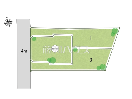 全体区画図　【調布市国領町７丁目】