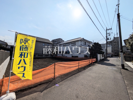 接道状況および現場風景　【調布市国領町５丁目】／撮影日2026/02/16