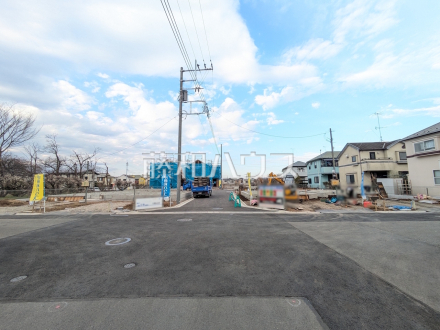 接道状況および現場風景　【八王子市弐分方町】／撮影日2026/03/16
