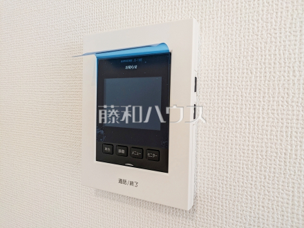 B号棟　TVモニター付きインターホン　【八王子市弐分方町】　／撮影日2026/05/31