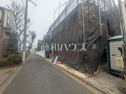 接道状況および現場風景　【杉並区今川４丁目】／撮影日2026/03/13