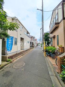 接道状況および現場風景　【杉並区今川４丁目】／撮影日2026/07/03