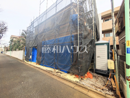 接道状況および現場風景　【杉並区今川４丁目】／撮影日2026/02/27