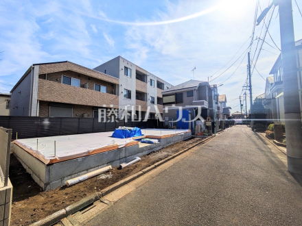接道状況および現場風景　【杉並区今川４丁目】／撮影日2026/02/14