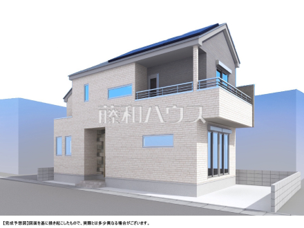 完成予想図（外観）　【杉並区今川４丁目】