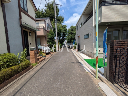 接道状況および現場風景　【杉並区今川４丁目】／撮影日2026/08/20