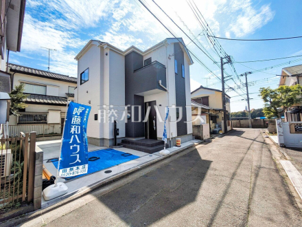 接道状況および現場風景　【西東京市北原町３丁目】／撮影日2026/04/19