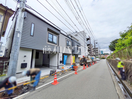 接道状況および現場風景　【日野市大字日野】／撮影日2026/07/03