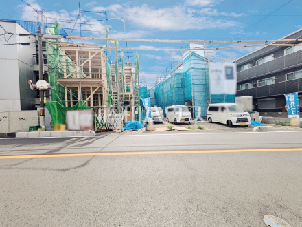 完成前ですがご見学できます。通常ではなかなか見ることのできない建物構造も、建築中だからこそご覧になれます。 　【朝霞市膝折町２丁目】／撮影日2026/04/20