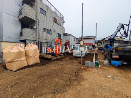 3号棟　外観(画像奥)　【朝霞市膝折町２丁目】／撮影日2026/03/13