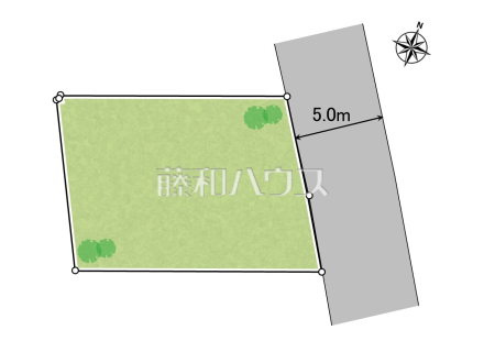 全体区画図　【西東京市保谷町６丁目】