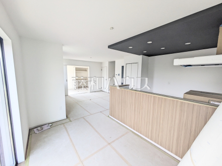 1号棟　リビング(施工中)　【福岡市南区老司５丁目】／撮影日2026/06/06