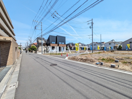 接道状況および現場風景　【小平市鈴木町１丁目】／撮影日2026/05/02