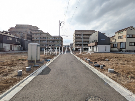 接道状況および現場風景　【小平市鈴木町１丁目】／撮影日2026/02/24
