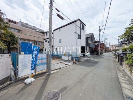 接道状況および現場風景　【東大和市南街１丁目】／撮影日2026/04/13