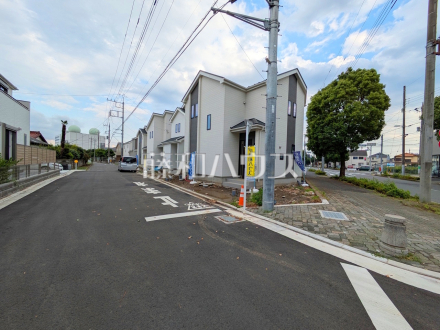 接道状況および現場風景　【府中市日新町３丁目】／撮影日2026/06/12