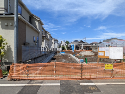 接道状況および現場風景　【小金井市緑町４丁目】／撮影日2026/05/04