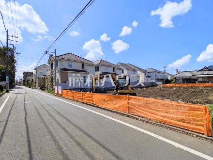 接道状況および現場風景　【小金井市緑町４丁目】／撮影日2026/03/27