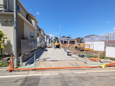 接道状況および現場風景　【小金井市緑町４丁目】／撮影日2026/05/09