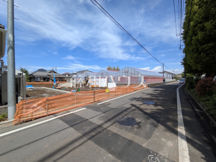接道状況および現場風景　【小金井市緑町４丁目】／撮影日2026/05/04