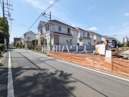 接道状況および現場風景　【小金井市緑町４丁目】／撮影日2026/04/26