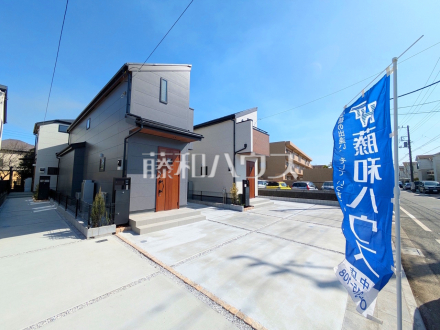 接道状況および現場風景　【府中市若松町３丁目】／撮影日2026/03/14
