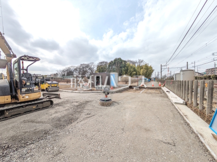 接道状況および現場風景　【小平市小川町１丁目】／撮影日2026/02/24