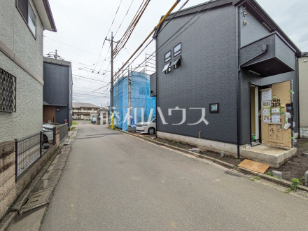 接道状況および現場風景 【小平市小川東町1丁目】/撮影日2026/06/09