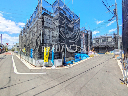 接道状況および現場風景　【立川市錦町６丁目】／撮影日2026/05/29