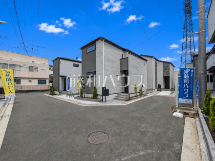 接道状況および現場風景　【立川市錦町６丁目】／撮影日2026/07/28