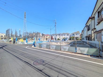 接道状況および現場風景　【立川市錦町６丁目】／撮影日2026/04/11