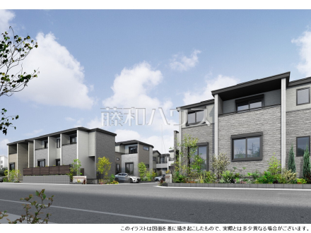 完成予想図（外観）　【立川市錦町６丁目】