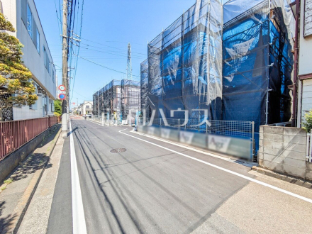 接道状況および現場風景　【立川市錦町６丁目】／撮影日2026/05/10
