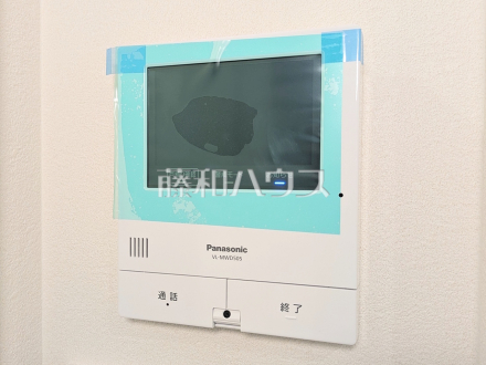 4号棟　TVモニター付きインターホン　【立川市錦町６丁目】　防犯に役立つTVモニター付インターフォン/追焚き機能付きなので、生活時間の違う家族に便利です。／撮影日2026/07/05