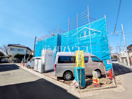 接道状況および現場風景　【世田谷区上祖師谷２丁目】／撮影日2026/03/14