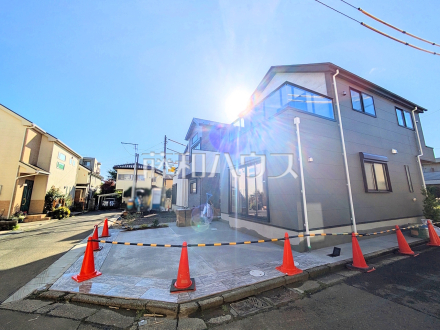 接道状況および現場風景　【世田谷区上祖師谷２丁目】／撮影日2026/05/01