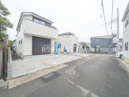 接道状況および現場風景　【八王子市中野町】／撮影日2026/03/20