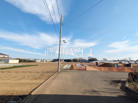 接道状況および現場風景　【清瀬市下清戸４丁目】／撮影日2026/02/21