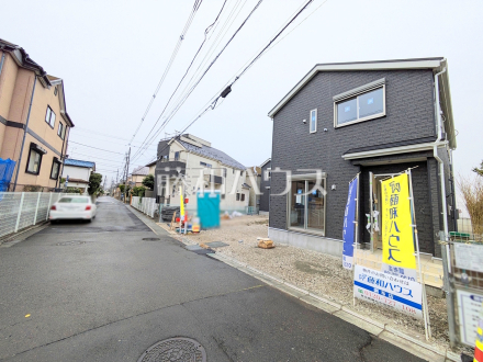接道状況および現場風景　【調布市飛田給３丁目】／撮影日2026/04/23