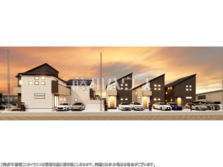 全体区画図　【調布市深大寺北町２丁目】