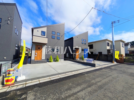 接道状況および現場風景　【調布市深大寺北町２丁目】／撮影日2026/05/01