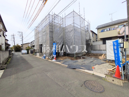 接道状況および現場風景　【西東京市保谷町５丁目】／撮影日2026/04/17