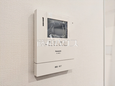 8号棟　TVモニター付インターホン　【国立市東３丁目】　防犯に役立つTVモニター付インターフォン／撮影日2026/08/31